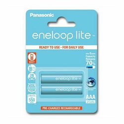 Panasonic baterije AAA Eneloop 2 kom. Lite, 5410853052753