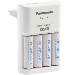 Panasonic punjač+4 baterije AA Eneloop Smart&Quick, 5410853057642, KKJ55MCC40E