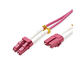 Patch kabel LC-LC MM Duplex 50/125µm OM4, 5m, Fibre optic, Roline, 21.99.8755