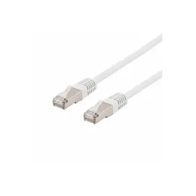 Patch kabel SFTP, 15m, CAT6, Deltaco, Bijeli, 7333048017369