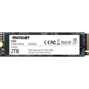Patriot SSD 2TB P300, M.2 NVMe PCIe, Gen3 x4, P300P2TBM28