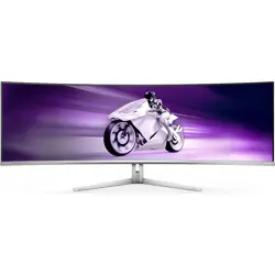 Philips 49M2C8900L, 49" QD-OLED, Curved, Ambiglow, 144Hz, 2xHDMI, DP, USB-C, PD 90W, zvučnici