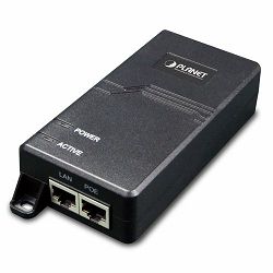 Planet POE-163 Gigabit High Power over Ethernet Injector (Mid-span) IEEE 802.3at , PLT-POE-163