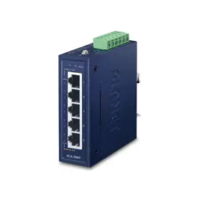 Planet Switch IGS-500T 5-Port 10/100/1000T Compact Gigabit Ethernet Switch, Industrial