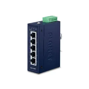 Planet Switch ISW-500T 5-Port 10/100TX Compact Ethernet Switch, Industrial