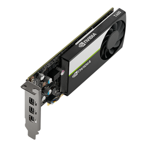 PNY Quadro T400, 4GB GDDR6, Low-profile, NVIDIA, VCNT400-4GB-PB