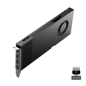 PNY RTX 4000 ADA, 20GB GDDR6 ECC, NVIDIA, VCNRTX4000ADA-SB