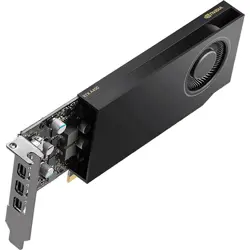 PNY RTX A400, 4GB GDDR6, 4xmDP, LowProfile+ bracket, VCNRTXA400-SB