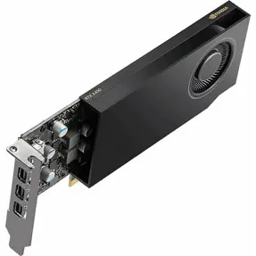 PNY RTX A400, 4GB GDDR6, Low-profile, NVIDIA, VCNRTXA400-PB