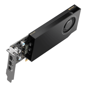 PNY RTX A400, 4GB GDDR6, Low-profile, NVIDIA, VCNRTXA400-SB