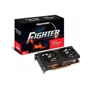 PowerColor RX7600 Fighter, 8GB GDDR6, AMD Radeon, RX7600 8G-F