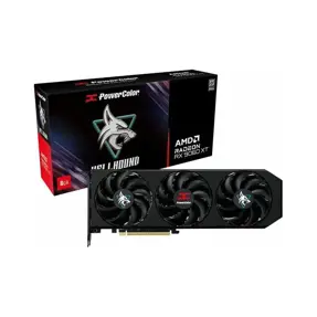 PowerColor RX9060XT Hellhound Spectral OC, 8GB GDDR6, AMD Radeon, RX9060XT 8G-L/OC
