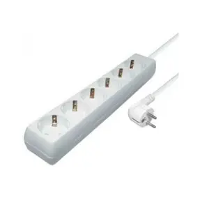 Produžna letvica 6/5m TM NV4-5 White, TRN-NV4-5WL