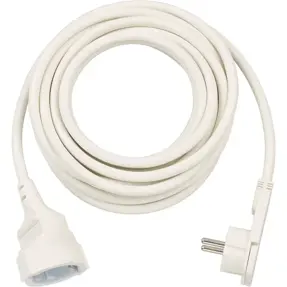 Produžni kabel Brennenstuhl 1 utičnica/5m, bijela, flat plug, 1168980250