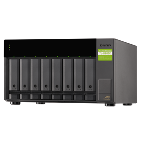QNAP NAS TL-D800C, 8GB, 8-bay, desktop, USB-C (3.1Gen), tower