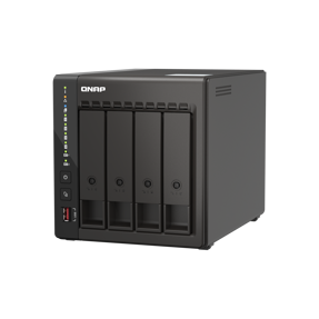 QNAP NAS TS-453E, 8GB, Celeron J6412 (4 Core), 4-bay, 2x2.5Gb LAN, TS-453E-8G