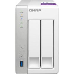 QNAP NAS TS-231P3-2G, 2-Bay, 1x 2.5GBase-T, 1x Gb LAN