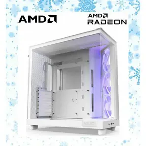 Računalo ADM Gaming Snow Edition I AMD Ryzen 5 9600X, 32GB DDR5, 1TB SSD NVMe, RX9060XT 16GB VRAM, No OS