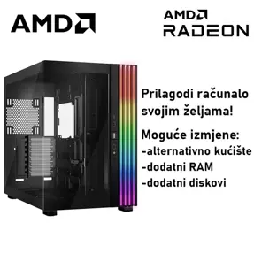 Računalo ADM Gaming Top Range G152 AMD Ryzen 9 7900X, 32GB DDR5, 1TB SSD NVMe, RX7900XT, No OS