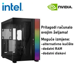 Računalo ADM Gaming Top Range G266 Intel i9-14900K, 32GB DDR5, 1TB SSD NVMe, RTX5080, No OS