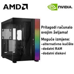 Računalo ADM Gaming Top Range G286 AMD Ryzen 9 9950X, 32GB DDR5, 2TB SSD NVMe, RTX5090, No OS