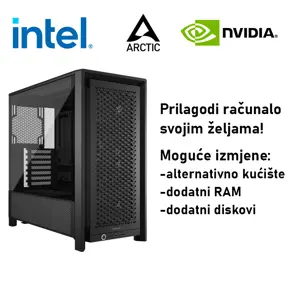 Računalo ADM Workstation W47 Intel i7-14700, 16GB DDR5, 1TB NVMe SSD, RTX 2000 ADA 16GB, Windows 11 Pro