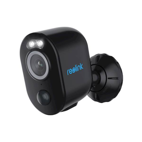 Reolink WiFi Smart Camera Argus B330 5MP QHD, Color Night Vision Outdoor Solar Supported Security Camera, black
