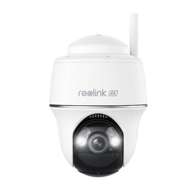 Reolink WiFi Smart Camera Argus B440 8MP UHD, Color Night Vision Outdoor 4K Camera Solar Powered, Pan/Tili Security