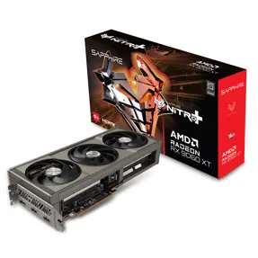 Sapphire RX9060XT NITRO+ OC, 16GB DDR6, AMD Radeon, 11350-01-20G