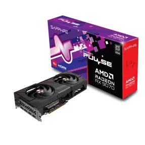 Sapphire RX9070 Pulse OC, 16GB GDDR6, AMD Radeon, 11349-03-20G