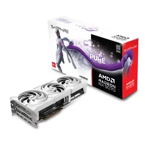 Sapphire RX9070 Pure OC, 16GB GDDR6, AMD Radeon, 11349-02-20G