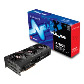 Sapphire RX9070XT Pulse, 16GB GDDR6, AMD Radeon, 11348-03-20G