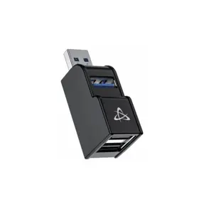 Sbox USB Hub, 3-port, 1x USB 3.0/2x USB 2.0, H-606