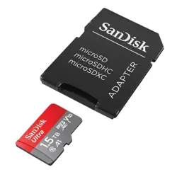 SD micro 1.5TB Sandisk Ultra, adapter, SDSQUAC-1T50-GN6MA