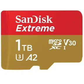 SD micro 1TB SanDisk Extreme, adapter, SDSQXAV-1T00-GN6MA