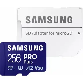 SD micro 256GB Samsung PRO Plus, +Adapter, MB-MD256SA/EU