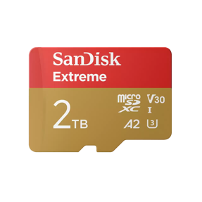 SD micro 2TB SanDisk Extreme, adapter, SDSQXAV-2T00-GN6MA