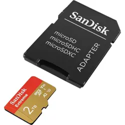 SD micro 2TB SanDisk Extreme, adapter, SDSQXAV-2T00-GN6MA