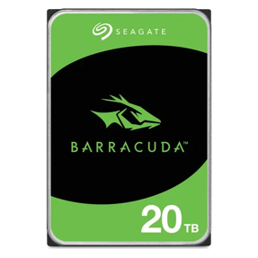 Seagate 20TB 3.5", 7200rpm, 512MB, Barracuda, ST20000DM001
