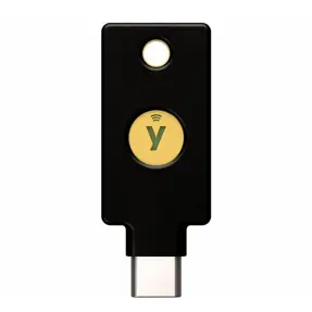 Security Key Yubico YubiKey 5C NFC, 335, USB-C, crni, FLAYUB017