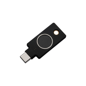 Security Key Yubico YubiKey USB-C Bio, FIDO Edition, crni