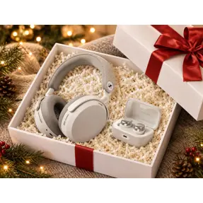 Sennheiser slušalice Momentum 5 Wireless, White, 800079 + Sennheiser slušalice Momentum True Wireless 4, Silver, 700366, PROMO
