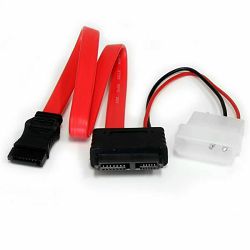 Kabel SATA Molex/SATA slim, NVT-SATA-298