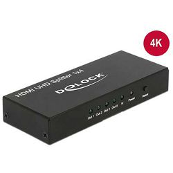 Splitter Delock HDMi -> 4x HDMi, 4K, 18684