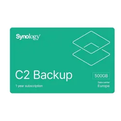 Synology C2-Backup 500GB-Year-EU