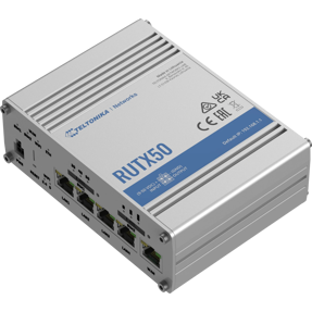 Teltonika RUTX50, Industrial dual-SIM multi-network router 5G Router