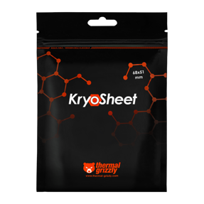 Thermal pad Thermal Grizzly KryoSheet, 68x51mm, TG-KS-68-22