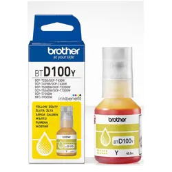 Tinta Brother BTD100Y, Yellow