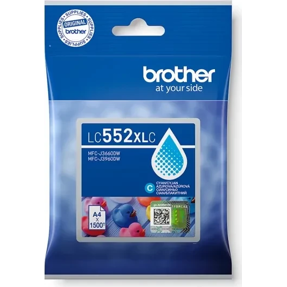 Tinta Brother LC552XLC Cyan