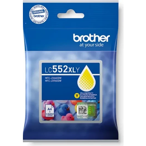 Tinta Brother LC552XLY Yellow